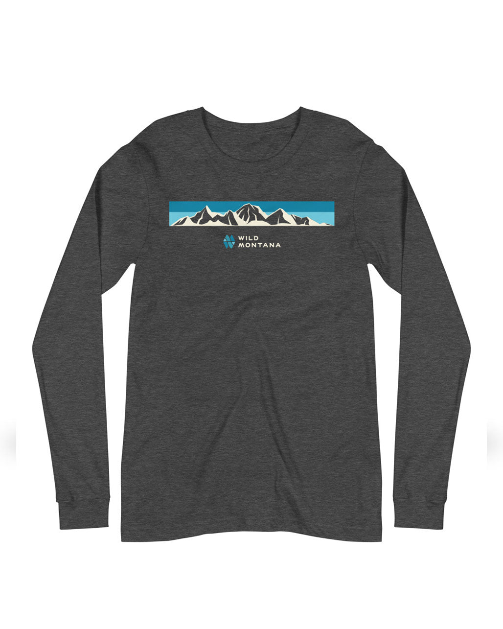 Long Sleeve Mountain Scene Shirt