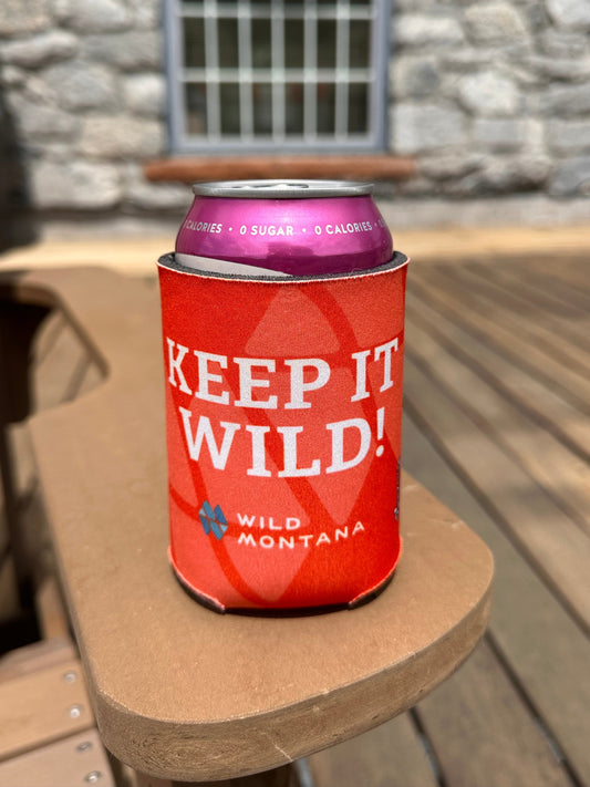 Wild Montana Can Koozie