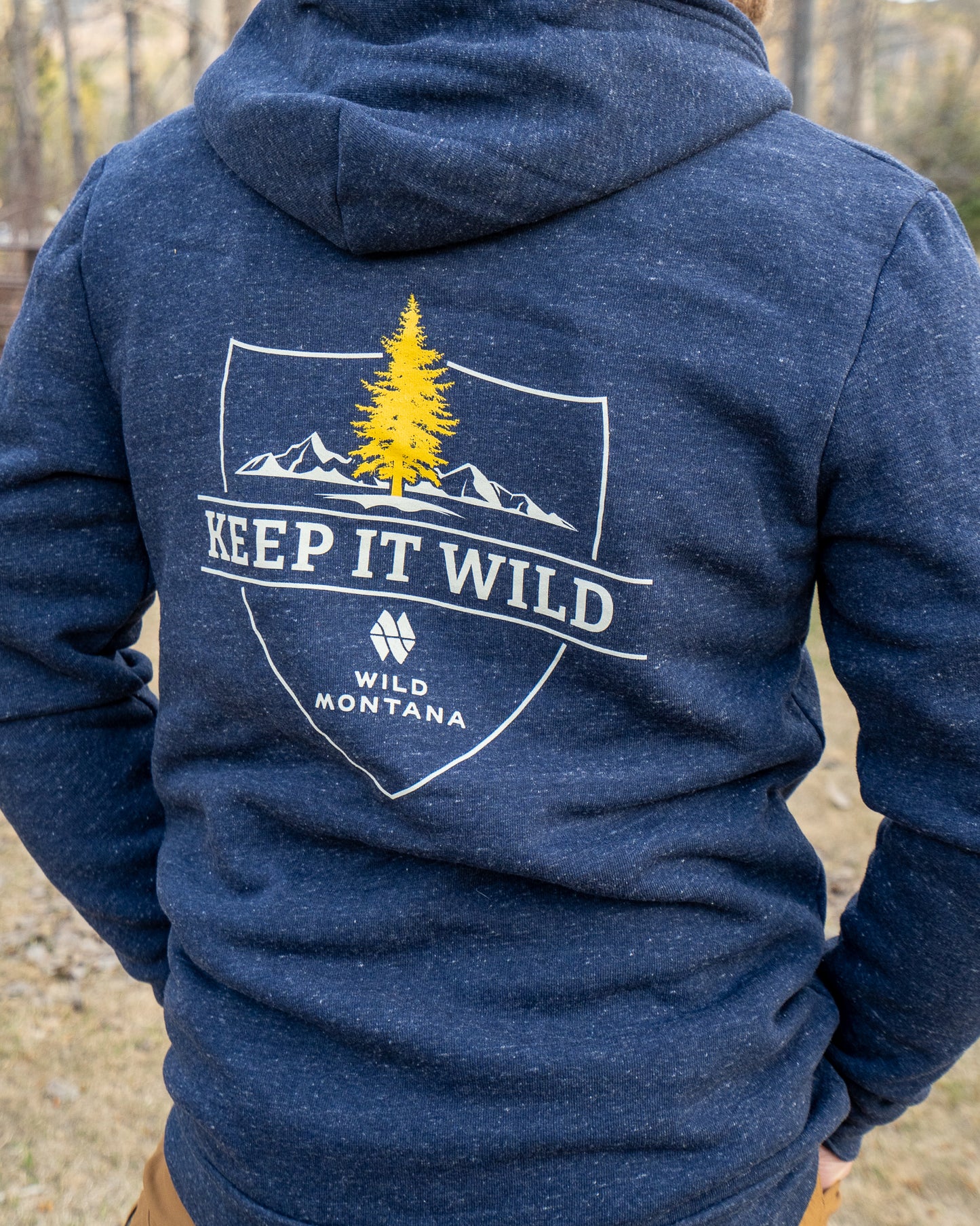 "Keep It Wild" Larch Hoodie