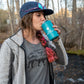 Wild Montana Teal Tumbler and Can Insulator